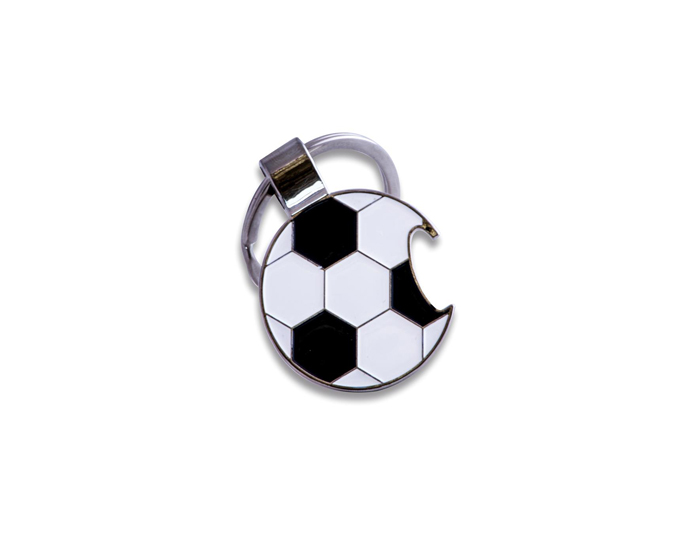 LLAVERO METALICO CON FORMA DE BALON C492